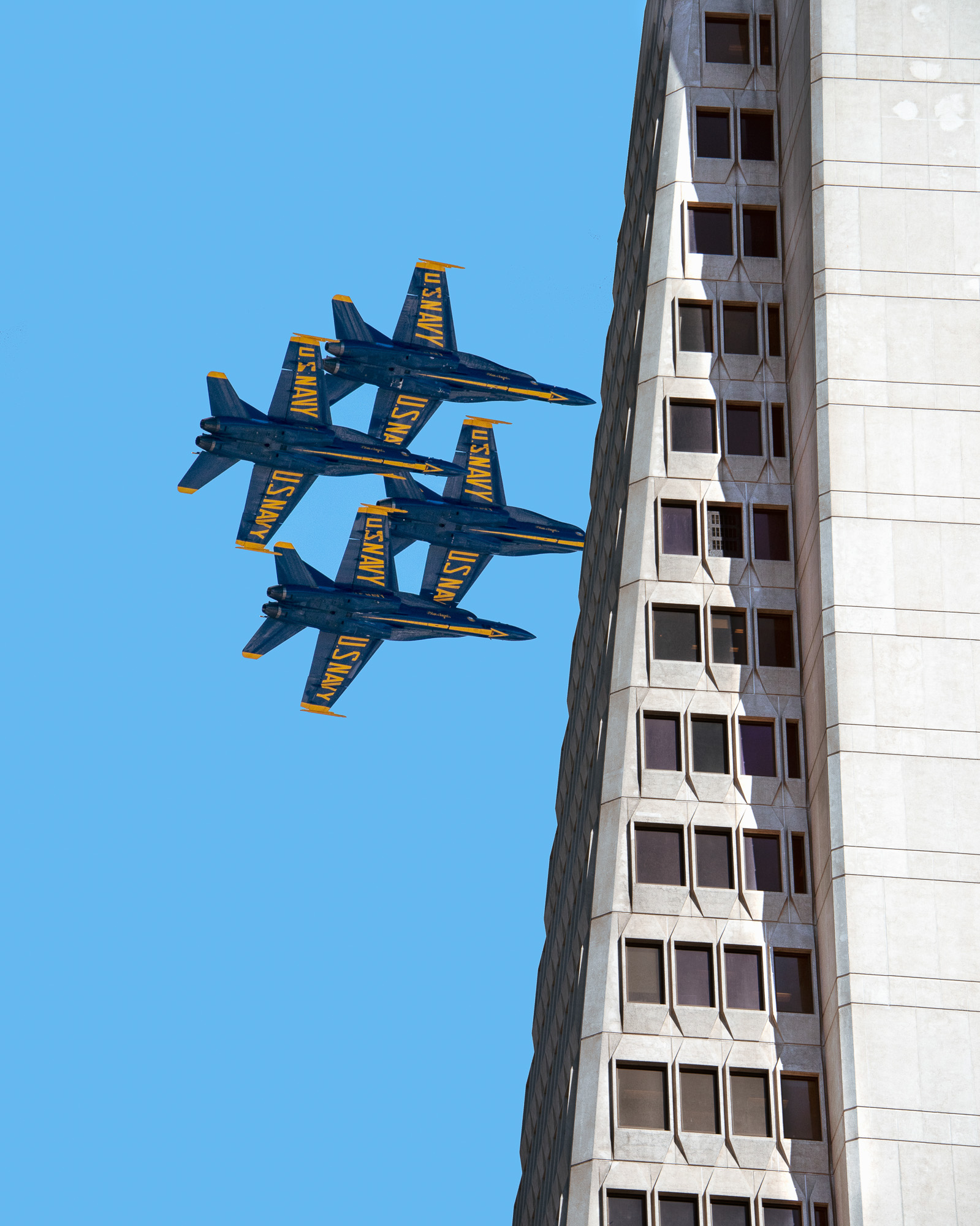 At the Transamerica Pyramid